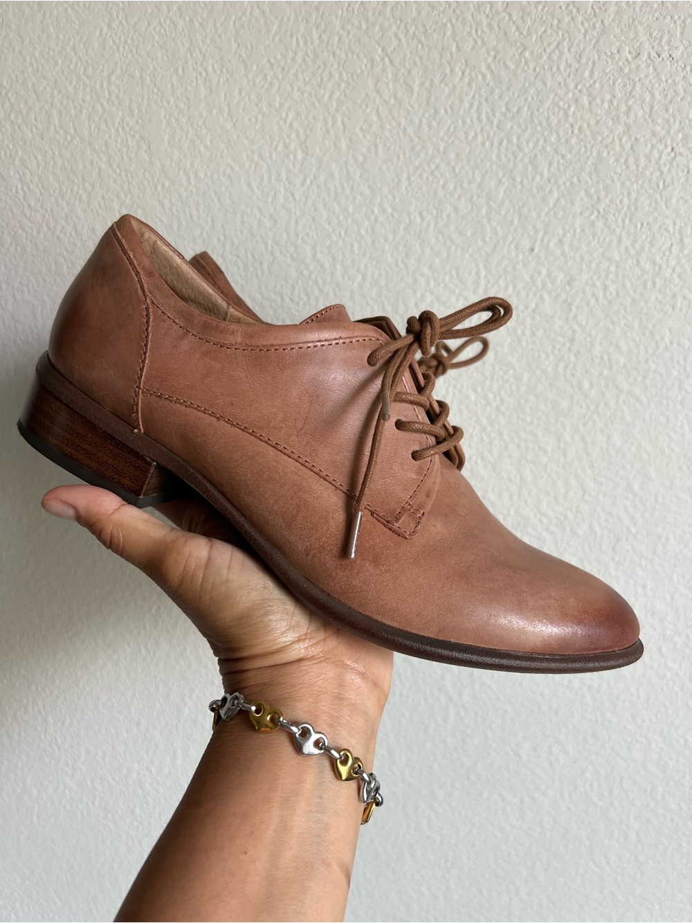 SOFFT Leather Cognac Dress Shoes